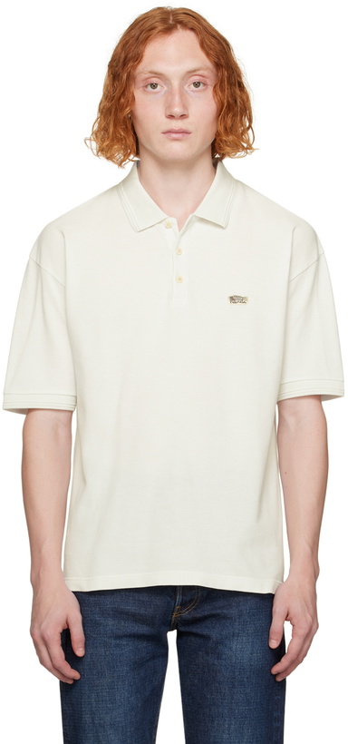 Photo: visvim Off-White Jumbo Weller Polo