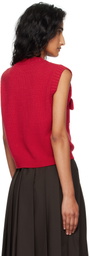 Weekend Max Mara Red Caprara Vest