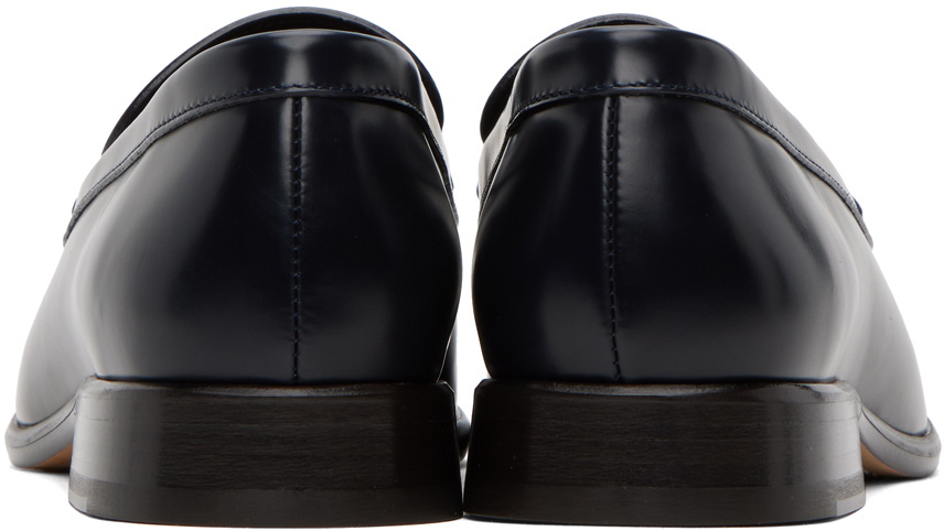 The Row Navy Mensy Loafers The Row