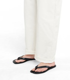 Maison Margiela - Tabi leather thong sandals