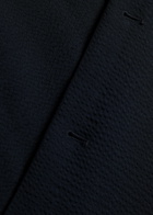 Sunspel Textured Stretch-wool Jacket Navy