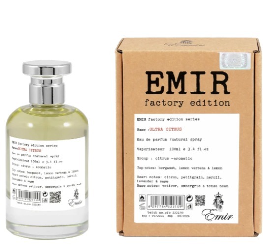 Photo: Paris Corner Unisex Emir Factory Edition Ultra Citrus EDP Spray 3.4 oz Fragrances 6297784222139