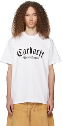 Carhartt Work In Progress White Onyx T-Shirt