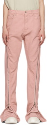 Rick Owens DRKSHDW Pink Bolan Banana Jeans