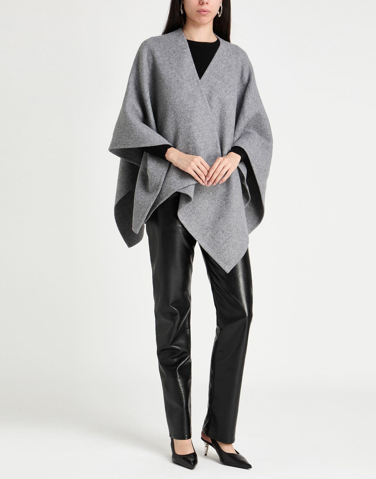 Max Mara Womens Cape in Grey