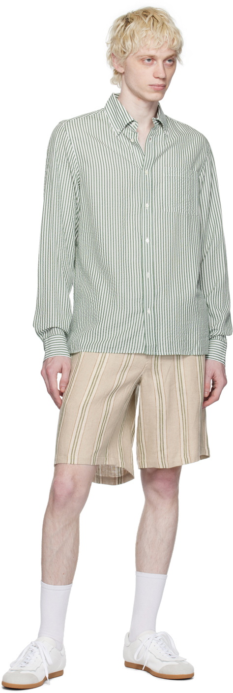 ANOTHER ASPECT Green 'Another Shirt 1.0' Shirt