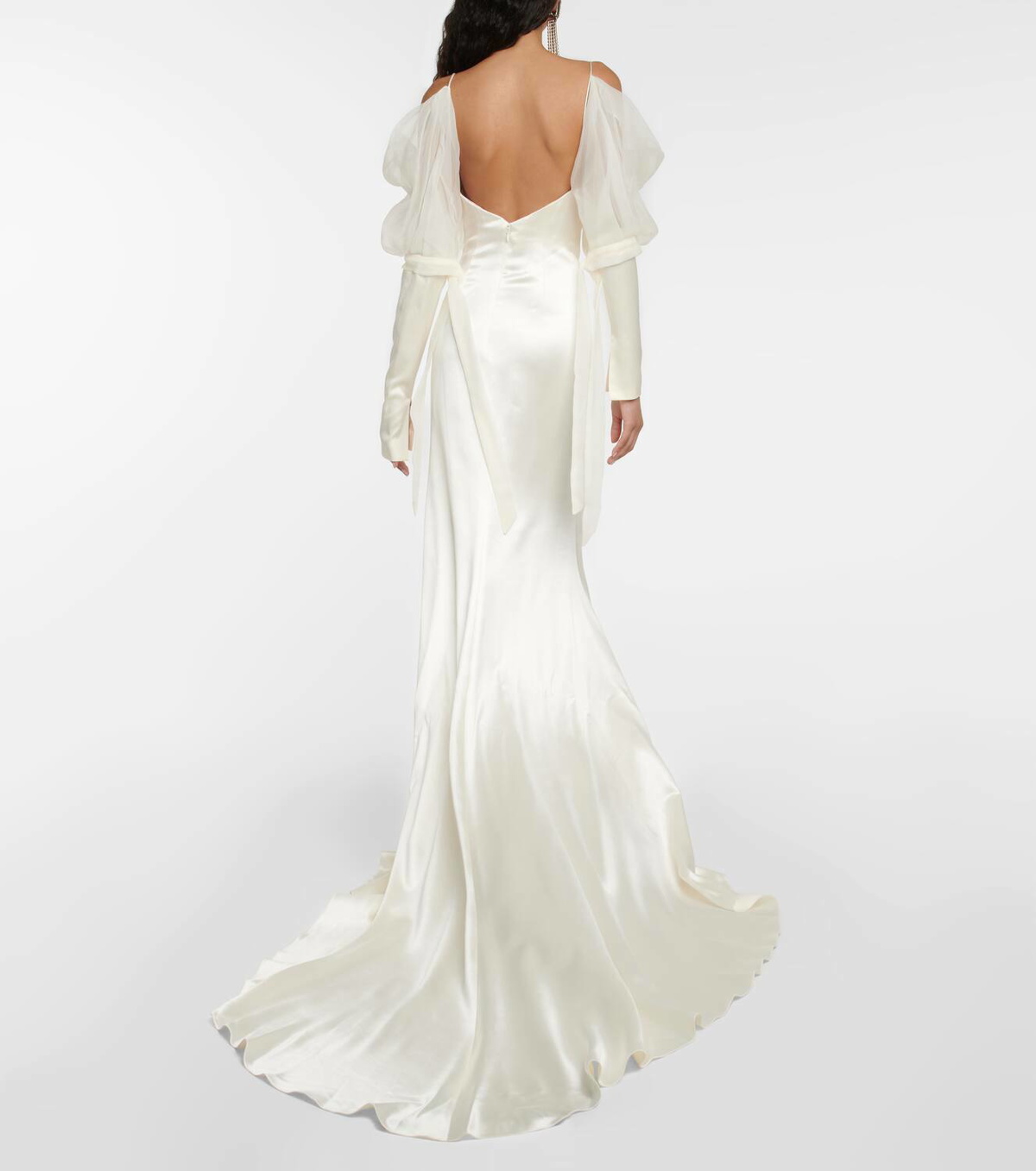 Danielle Frankel Bridal Maren wool and silk gown