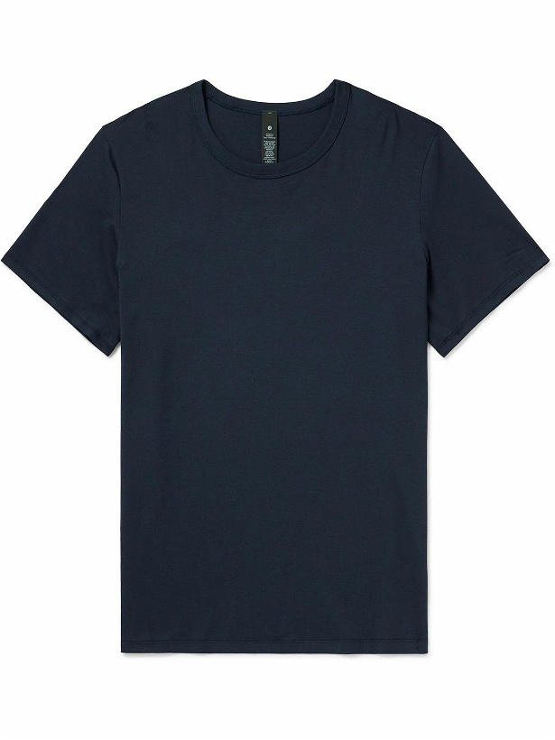 Photo: Lululemon - The Fundamental Jersey T-Shirt - Blue