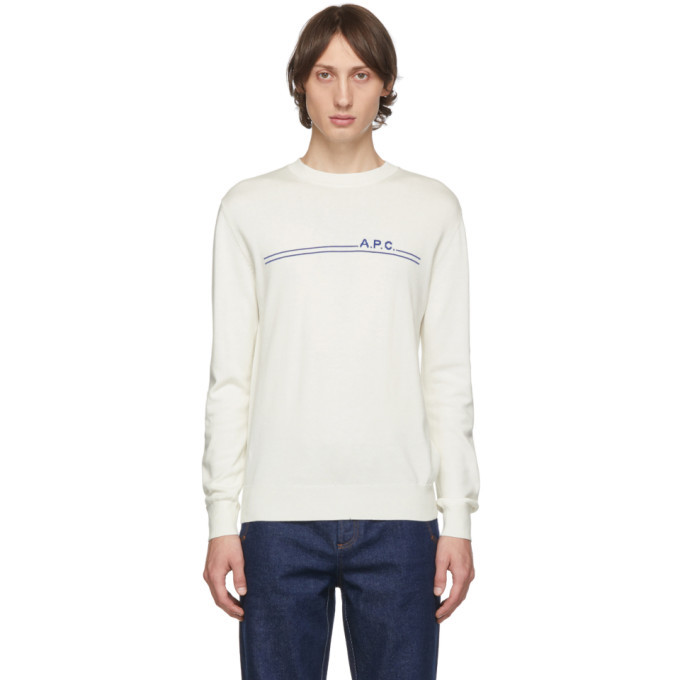 Photo: A.P.C. Off-White Eponyme Sweater