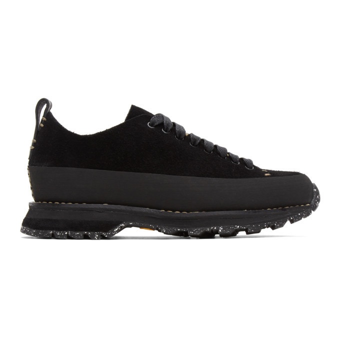 Photo: Feit SSENSE Exclusive Black Winterized Lugged Runner Sneakers
