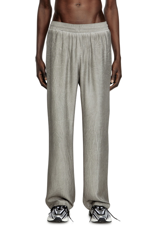Photo: Diesel Fluid crinkled track pants - Pants - Unisex - To Be Defined