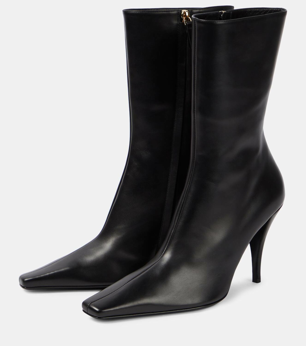 The Row Shrimpton leather ankle boots The Row