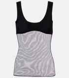 Nensi Dojaka Semi-sheer tank top