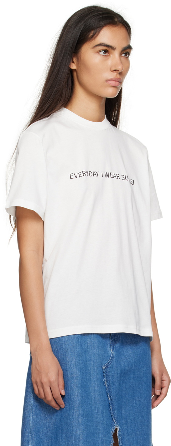 SUNNEI Off-White Classic EIWS T-Shirt