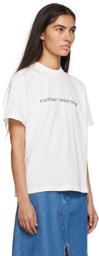 SUNNEI Off-White Classic EIWS T-Shirt