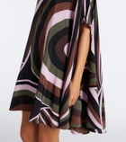 Pucci Iride crêpe de chine silk kaftan