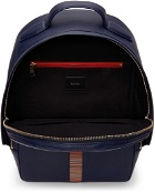 Paul Smith Navy Signature Stripe Backpack