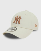 New Era Mlb Patch 9 Forty New York Yankees White - Mens - Caps