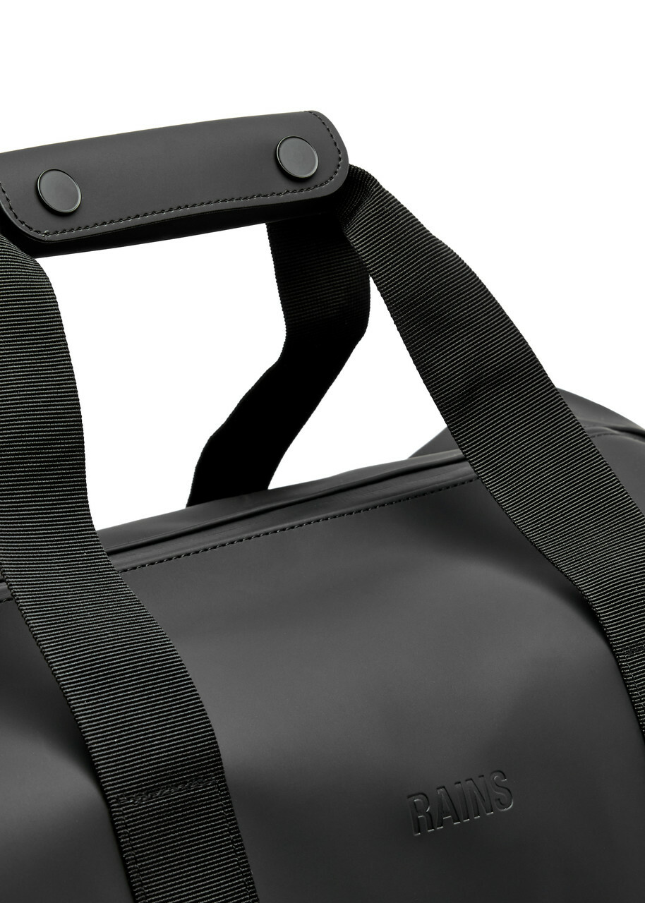 Rains Hilo Weekend Rubberised Holdall - Black - One Size
