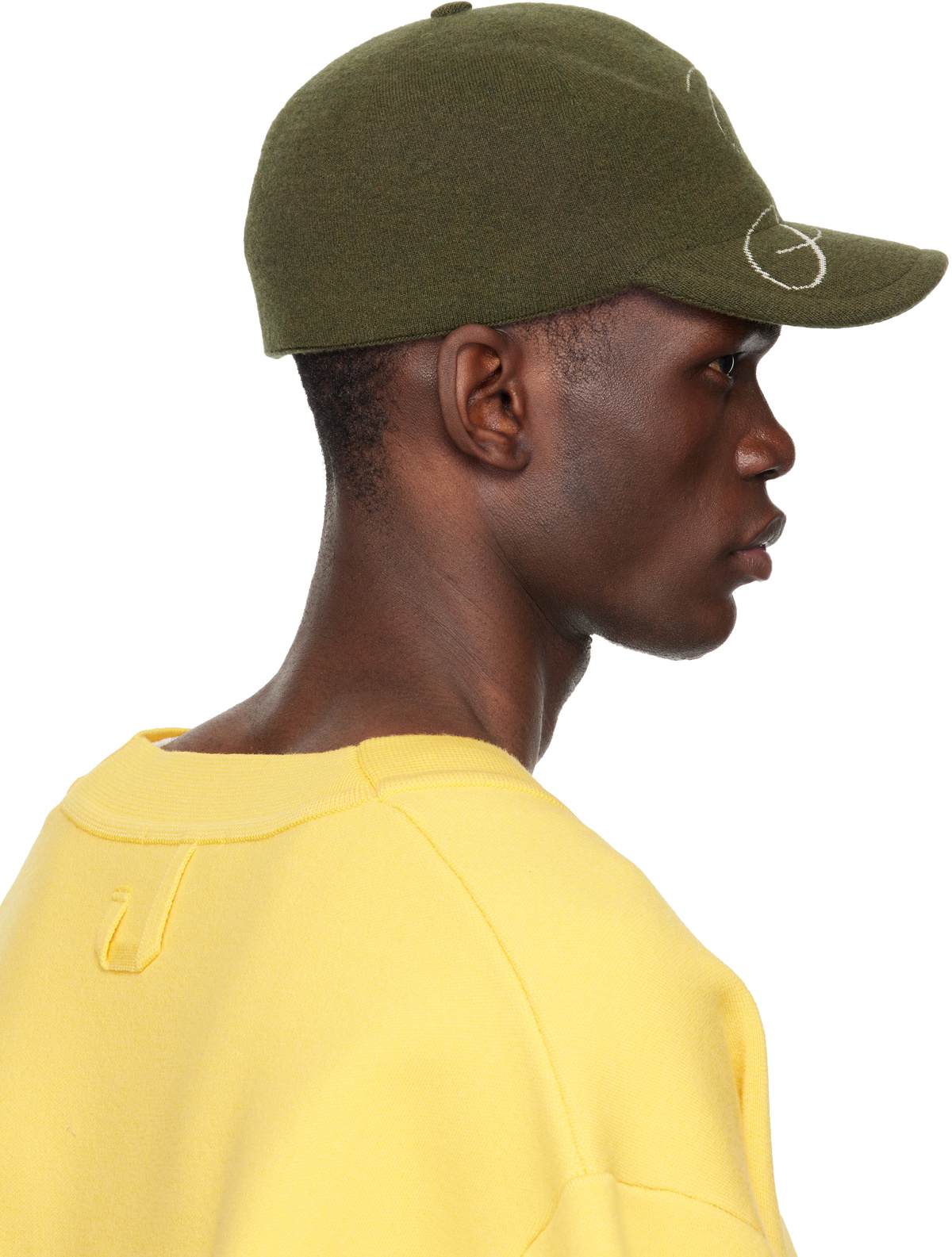JACQUEMUS Khaki 'The Atelier' Baseball Cap