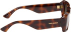Saint Laurent Brown SL 869 Logo Sunglasses