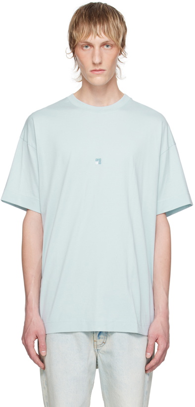 Photo: Givenchy Blue 4G T-Shirt