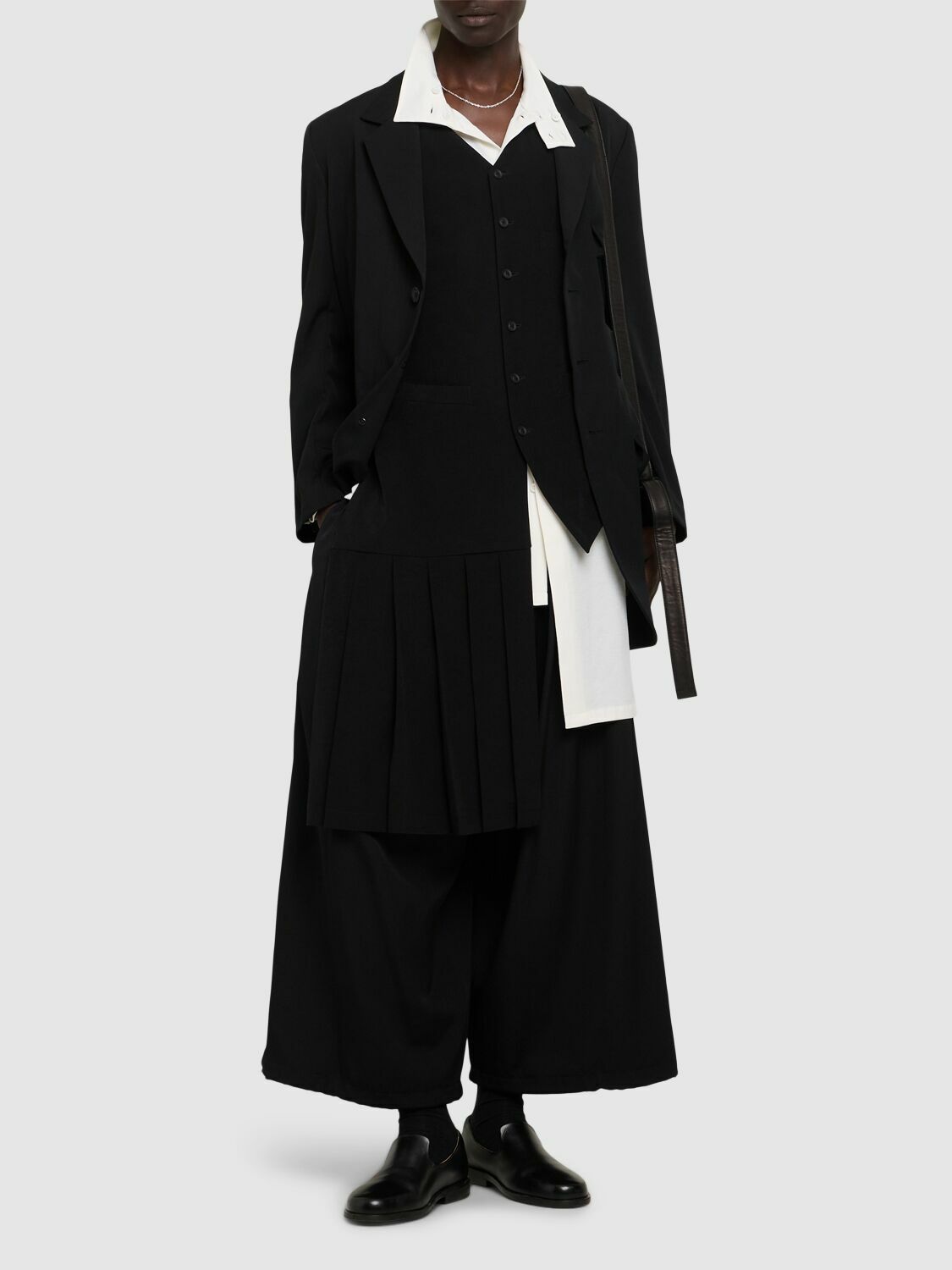 YOHJI YAMAMOTO Pleated Vest Yohji Yamamoto