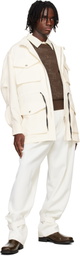 System Off-White Bicolor 4 Pocket Jacket