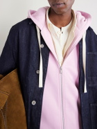 Jil Sander - Cotton-Jersey Zip-Up Hoodie - Pink