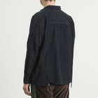 Needles Men's 7 Cuts Over Dyed Flannel Shirt in Black