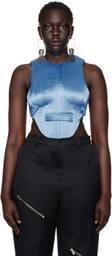 Sinéad O’Dwyer SSENSE Exclusive Blue Vest