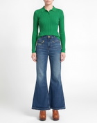 Ganni Womens Jeans in Blue