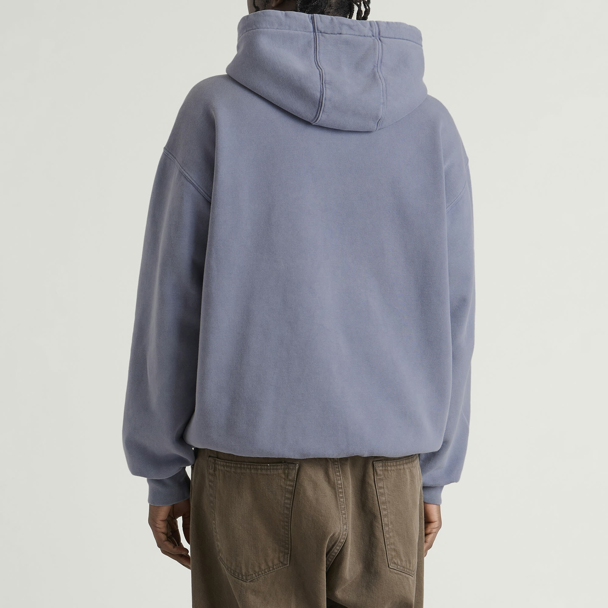 By Parra Men's A Cross to Bear Zip Hoodie in Blue