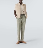 Brunello Cucinelli Suede penny loafers