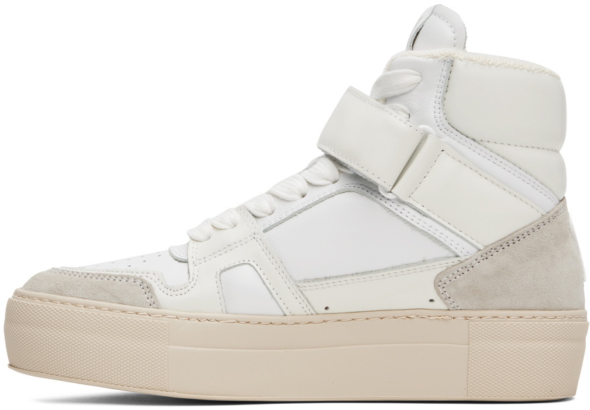 AMI Alexandre Mattiussi White Ami de Cœur Sneakers