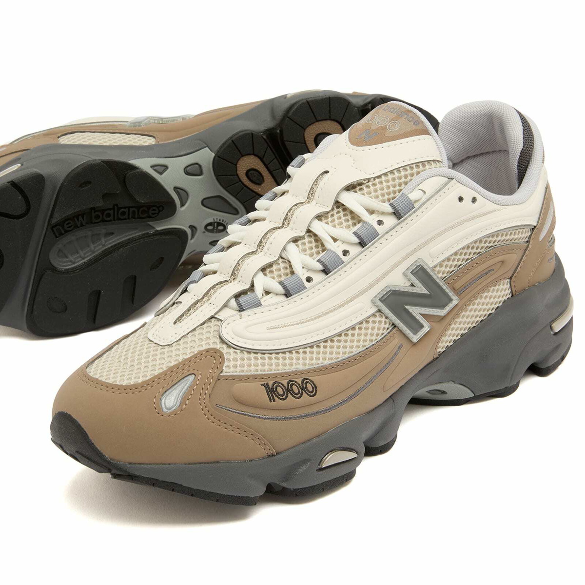 New Balance 1000 Sneaker in Mushroom