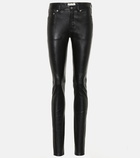 Saint Laurent - Leather skinny pants