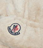 Moncler Logo teddy mittens