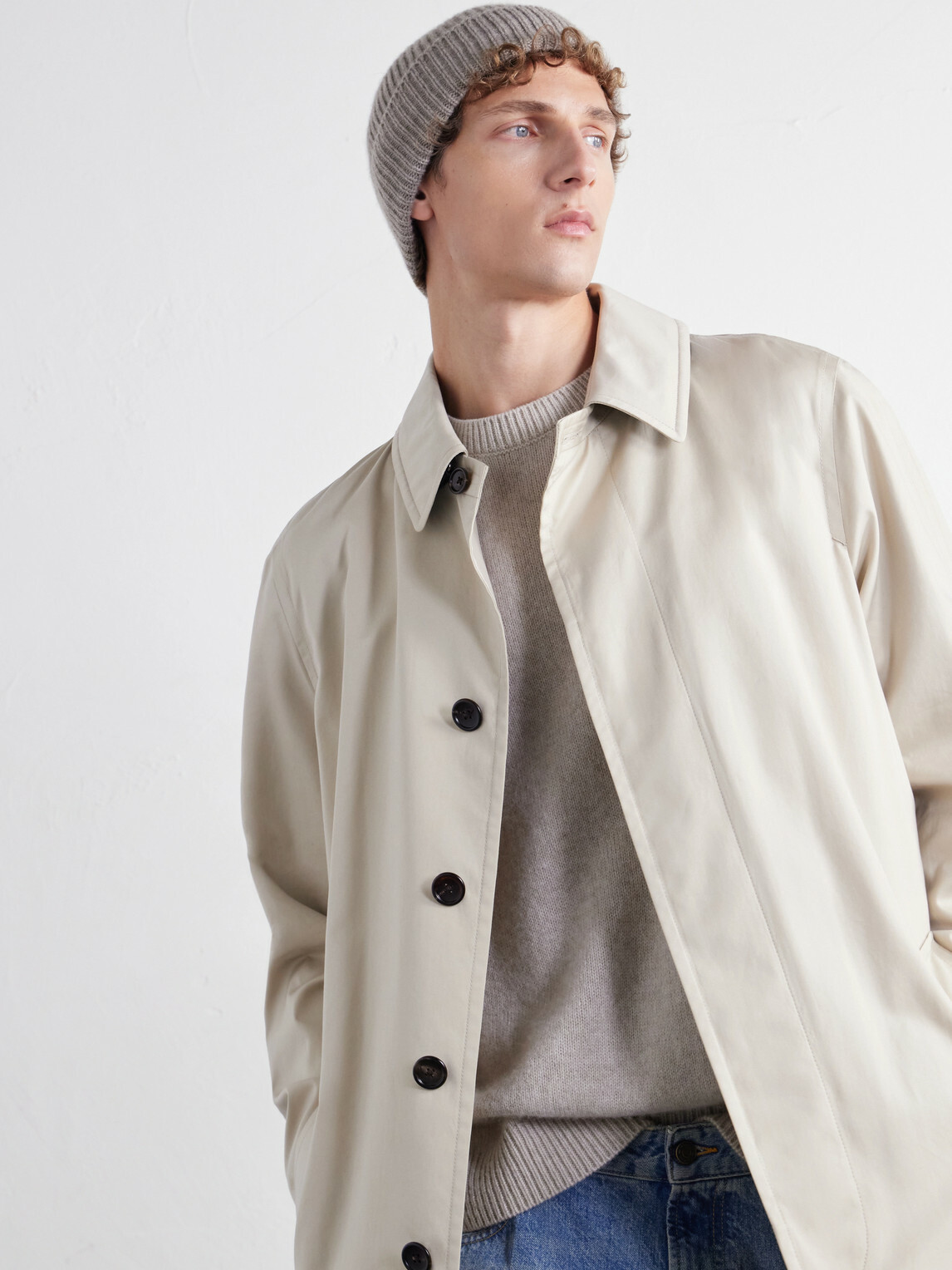 Johnstons of Elgin - Ribbed Gloves and Beanie Cashmere Set
