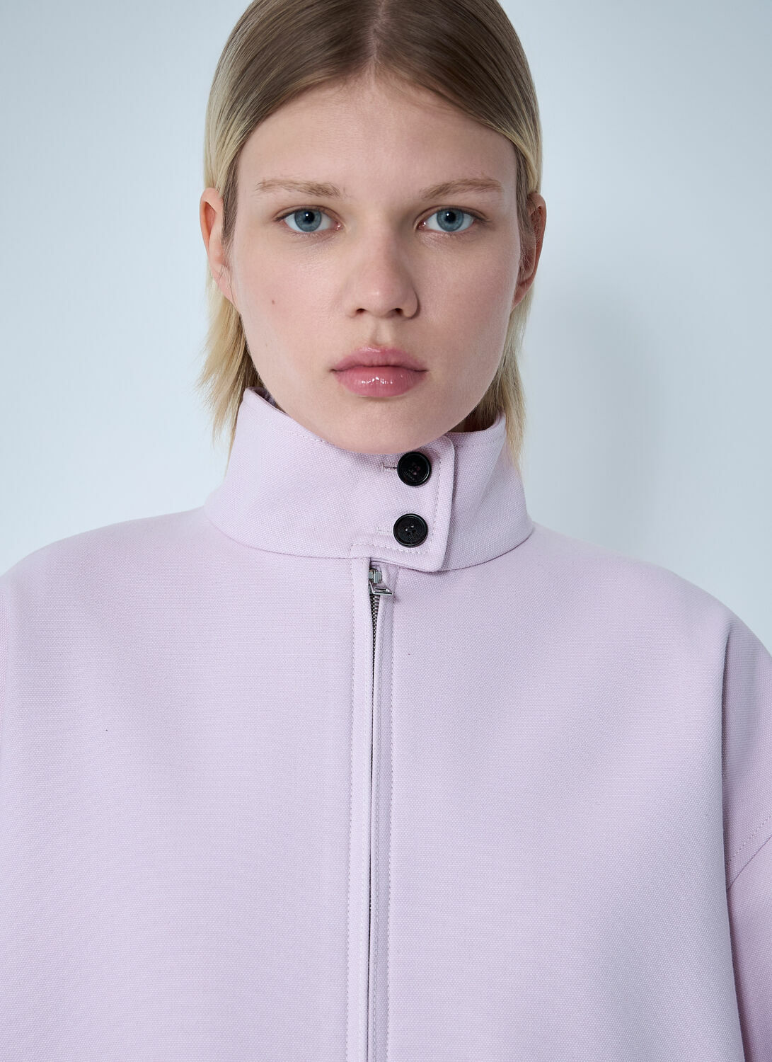 Gucci Cotton Canvas Delavé Bomber Jacket