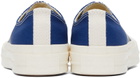 COMME des GARÇONS PLAY Blue Converse Edition Half Heart Chuck 70 Low Sneakers