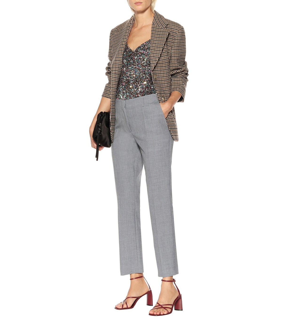 Dries Van Noten Men Camel Viscose Blend Pant