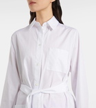 Loewe Belted cotton shirt