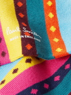 Paul Smith - Ugo Striped Cotton-Blend Socks