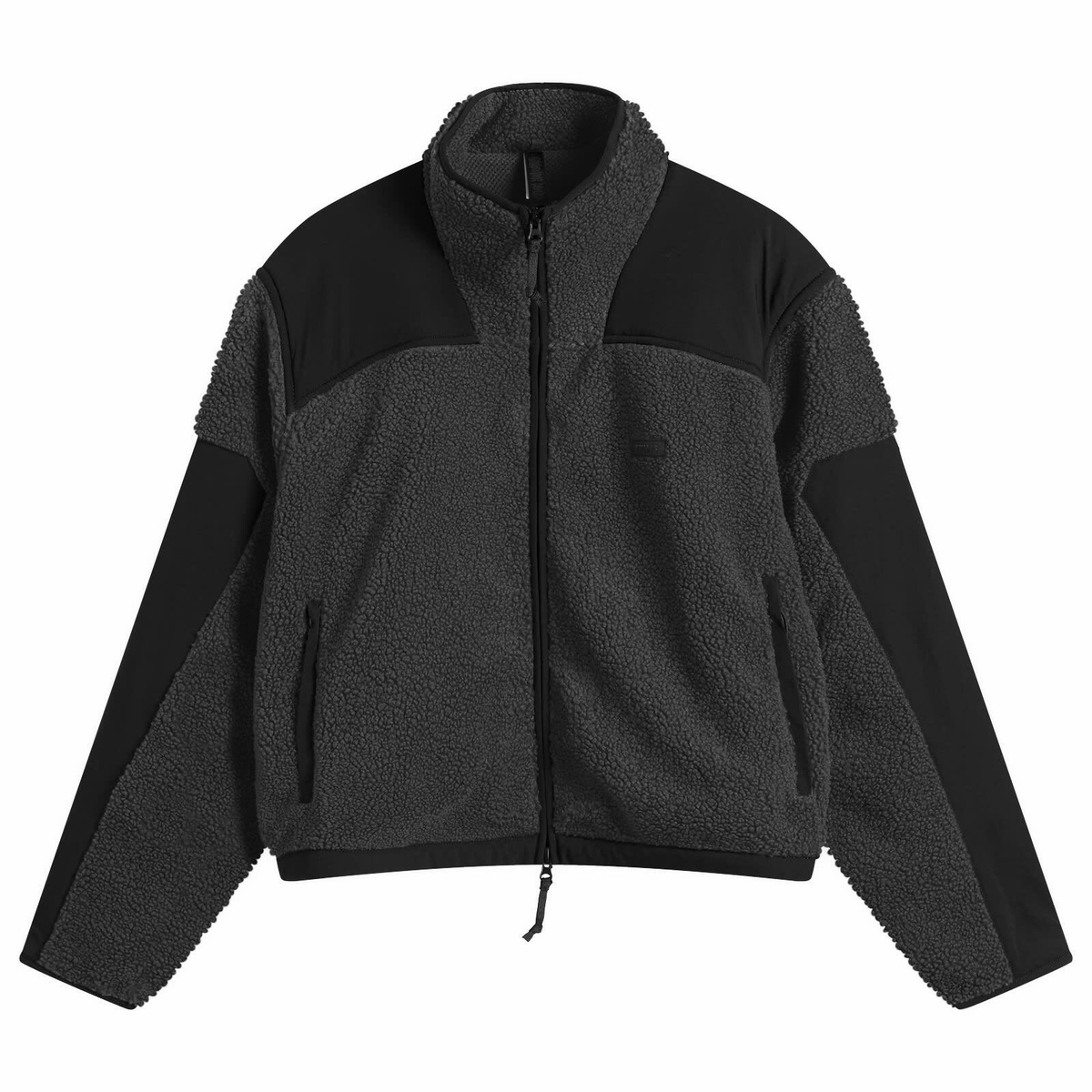 SKIMS Women's Teddy Sherpa Zip Up in Ash