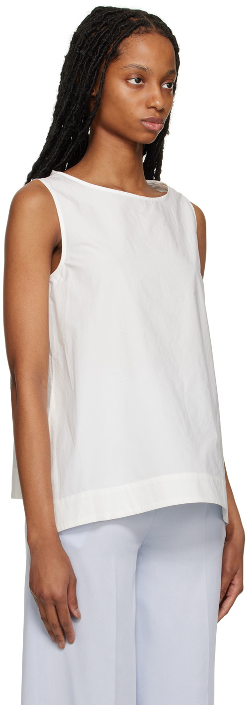Toogood White 'The Basketmaker' Tank Top