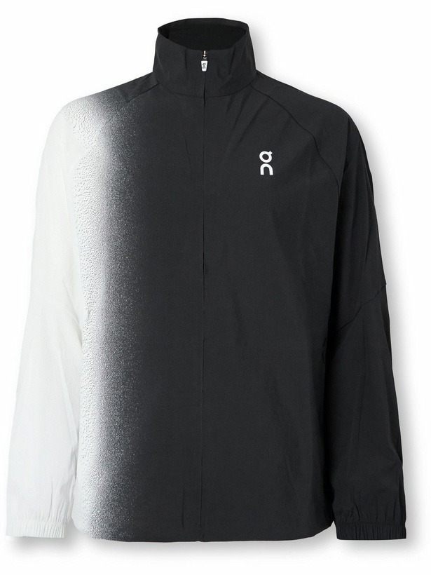 Photo: ON - Court Logo-Print Shell Tennis Jacket - Black