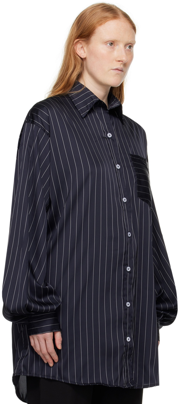 Elleme Navy Oversized Shirt