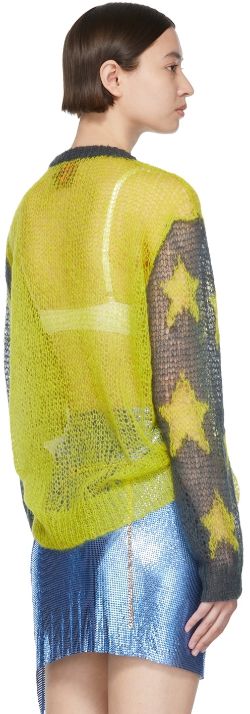 Marc Jacobs Heaven Green Acrylic Sweater
