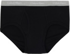 Calvin Klein Underwear Three-Pack Black Briefs